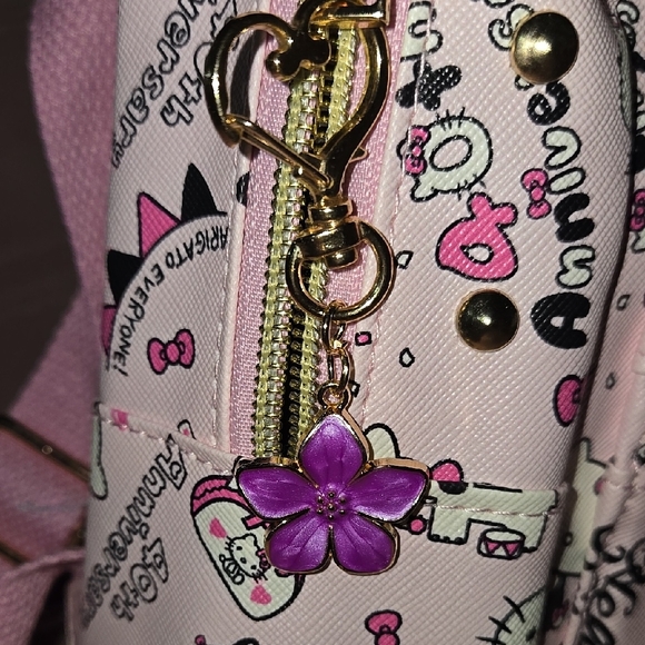 Hello Kitty Pink Backpack and Wallet - Picture 7 of 16